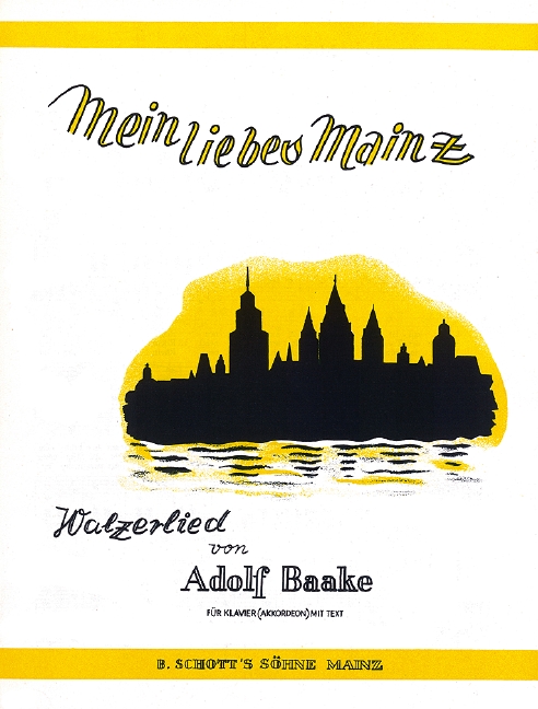 Vorderes Coverbild Mein liebes Mainz 