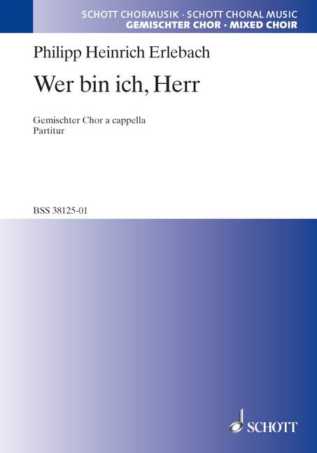 Vorderes Coverbild Wer bin ich, Herr 
