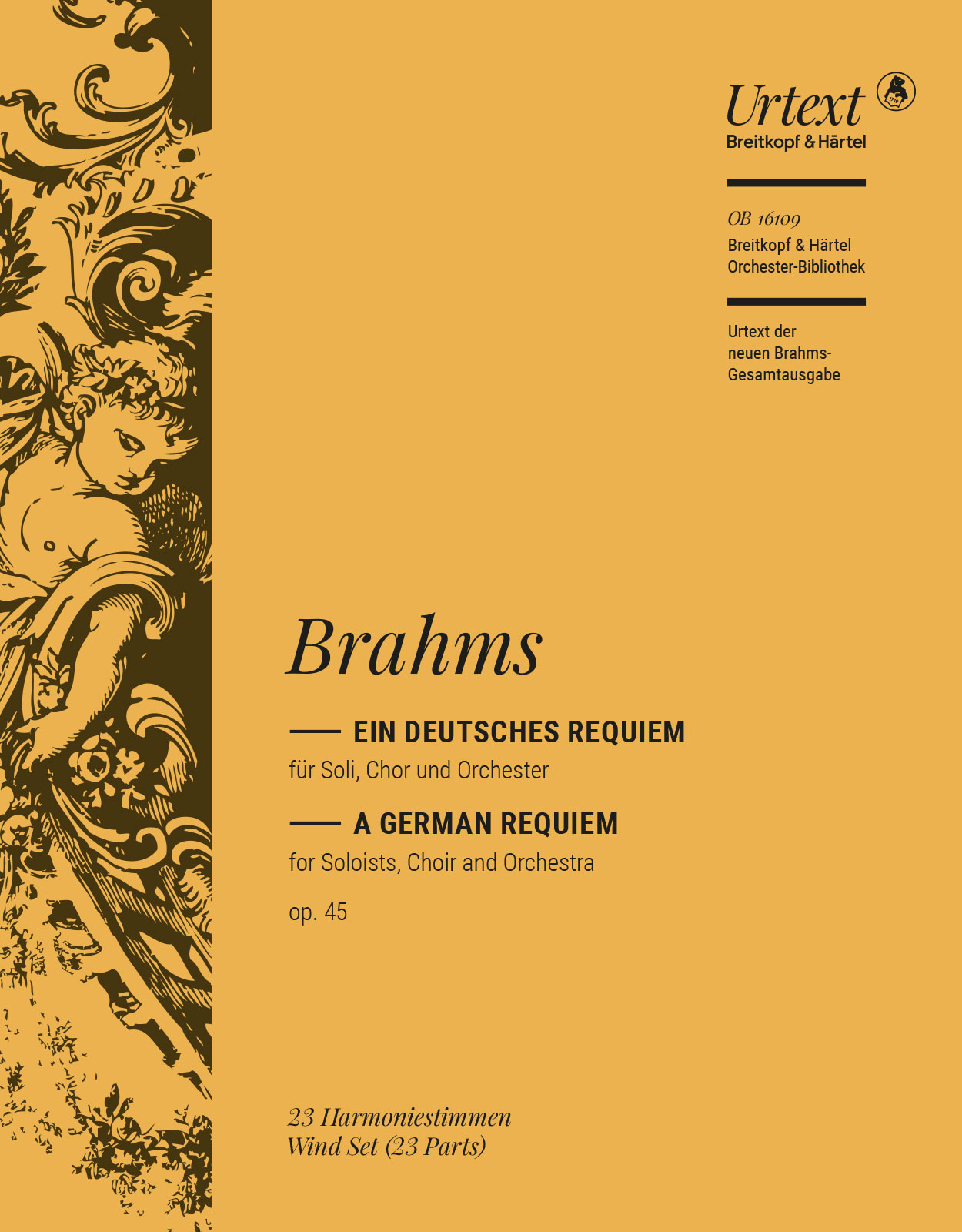 Vorderes Coverbild Ein deutsches Requiem op. 45