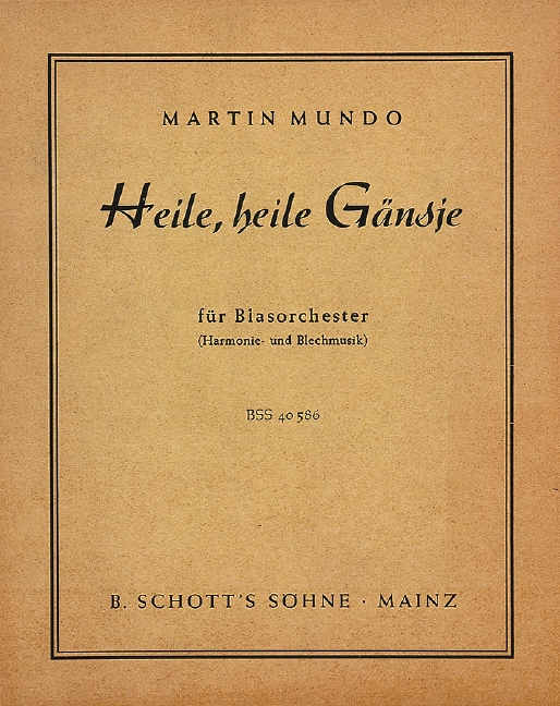 Vorderes Coverbild Heile, heile Gänsje 