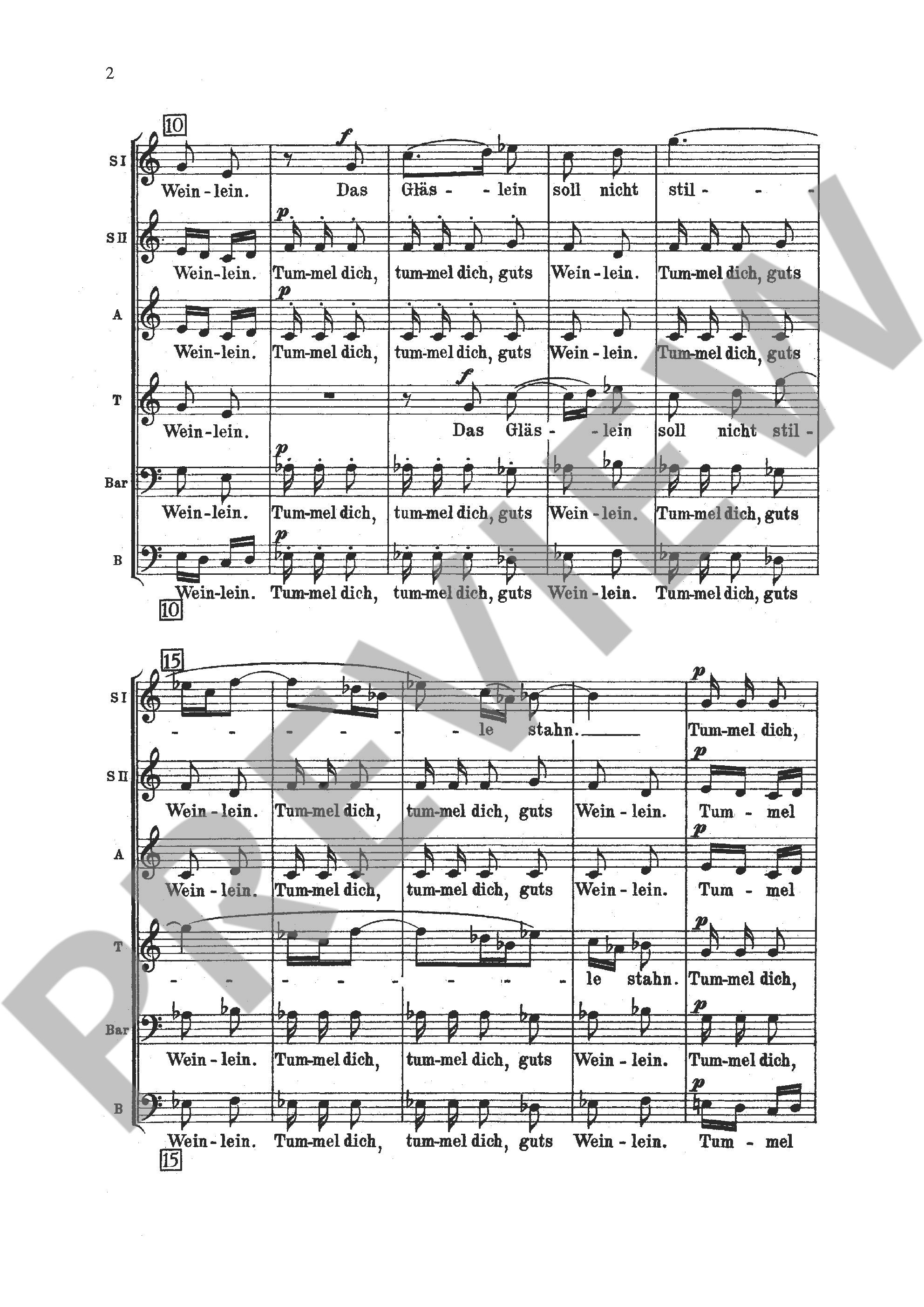 Anderes Coverbild Lieder nach alten Texten op. 33 