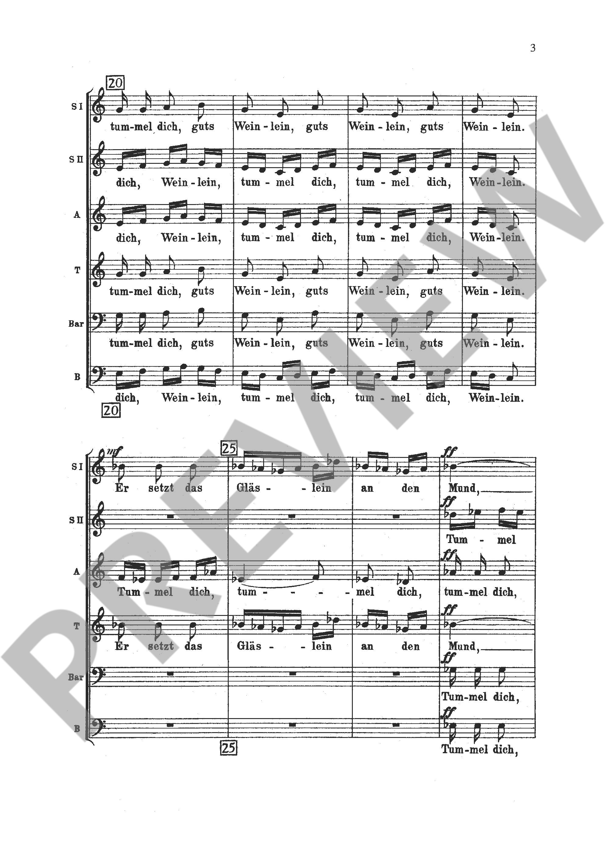 Anderes Coverbild Lieder nach alten Texten op. 33 