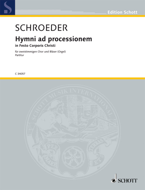 Anderes Coverbild Hymni ad processionem in Festo Corporis Christi 
