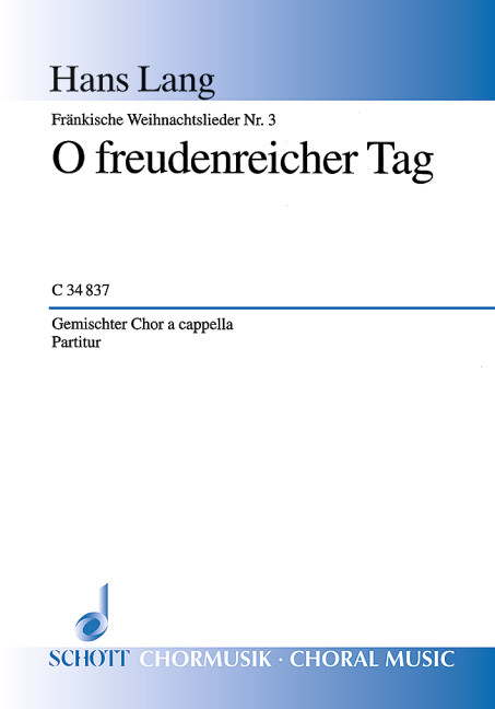 Vorderes Coverbild Fränkische Weihnachtslieder 