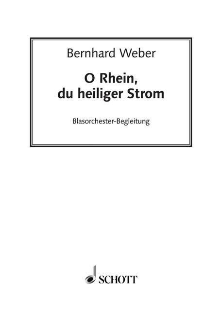 Vorderes Coverbild O Rhein, du heiliger Strom 