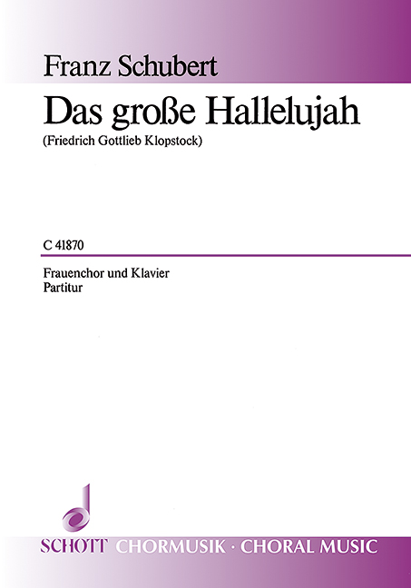 Vorderes Coverbild Das große Hallelujah 