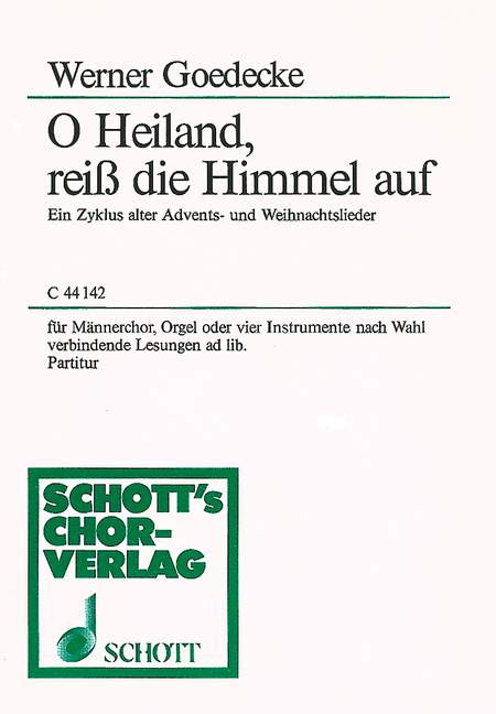 Vorderes Coverbild O Heiland, reiß die Himmel auf 