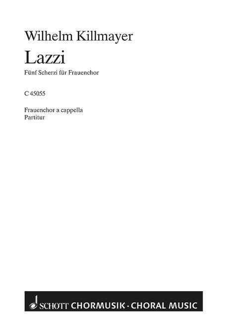 Vorderes Coverbild Lazzi 