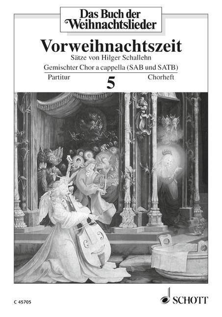 Vorderes Coverbild Das Buch der Weihnachtslieder 