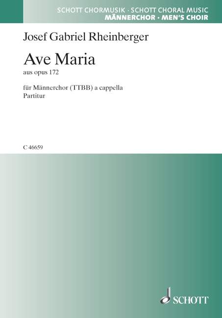 Vorderes Coverbild Ave Maria op. 172 