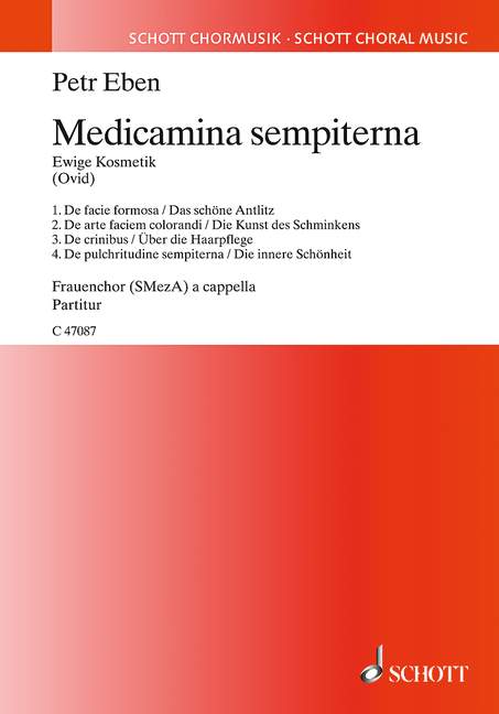 Vorderes Coverbild Medicamina sempiterna - Ewige Kosmetik 
