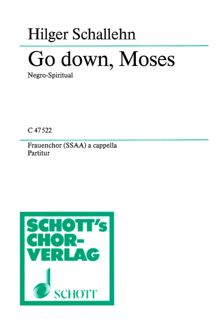 Vorderes Coverbild Drei Negro-Spirituals 