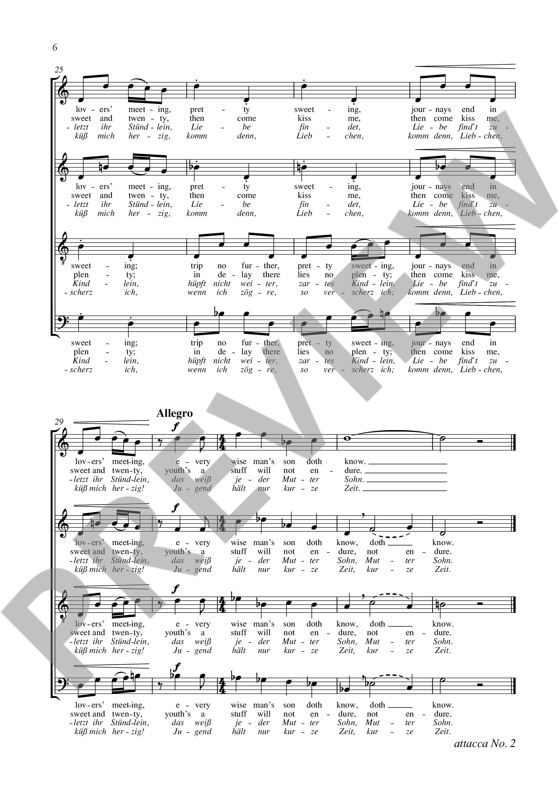 Anderes Coverbild Seven Songs from Shakespeare's Comedies 