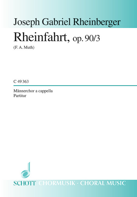 Vorderes Coverbild Rheinfahrt op. 90/3 