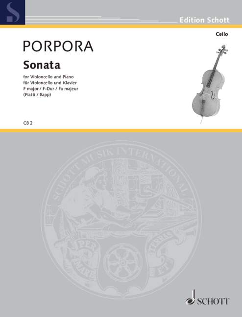 Vorderes Coverbild Sonata F-Dur 