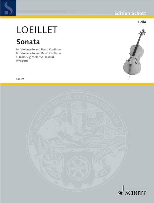 Vorderes Coverbild Sonata g-Moll 