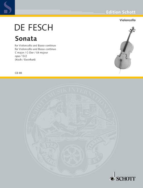 Vorderes Coverbild Sonata op. 13 