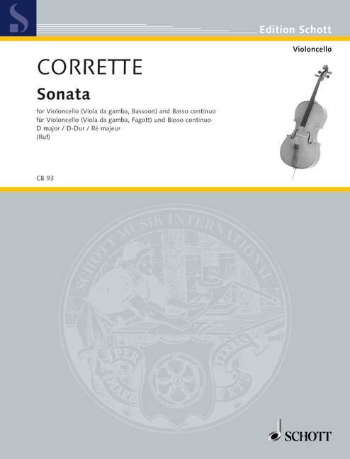 Vorderes Coverbild Sonata D-Dur op. 20/6 