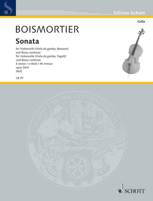 Vorderes Coverbild Sonata op. 26 