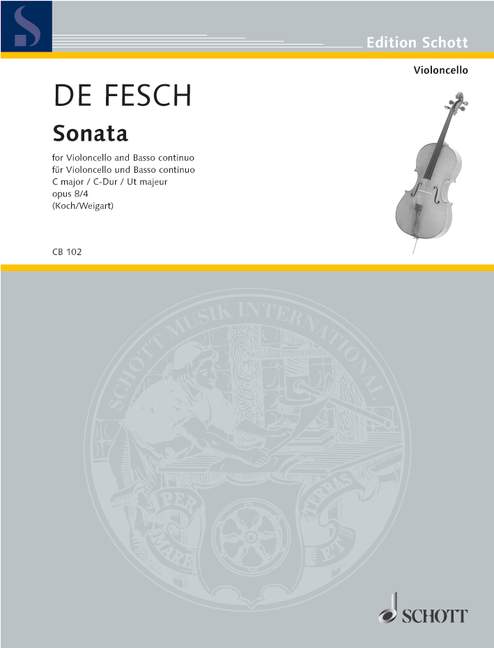 Vorderes Coverbild Sonata op. 8 