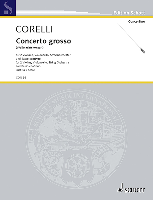 Vorderes Coverbild Concerto grosso g-Moll op. 6/8 