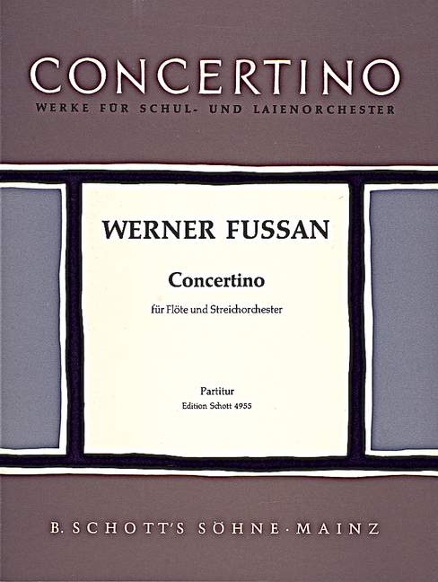 Vorderes Coverbild Concertino 