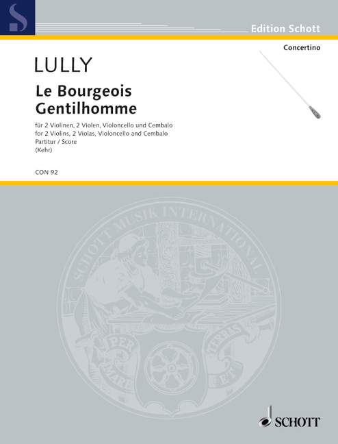 Vorderes Coverbild Le Bourgeois Gentilhomme 