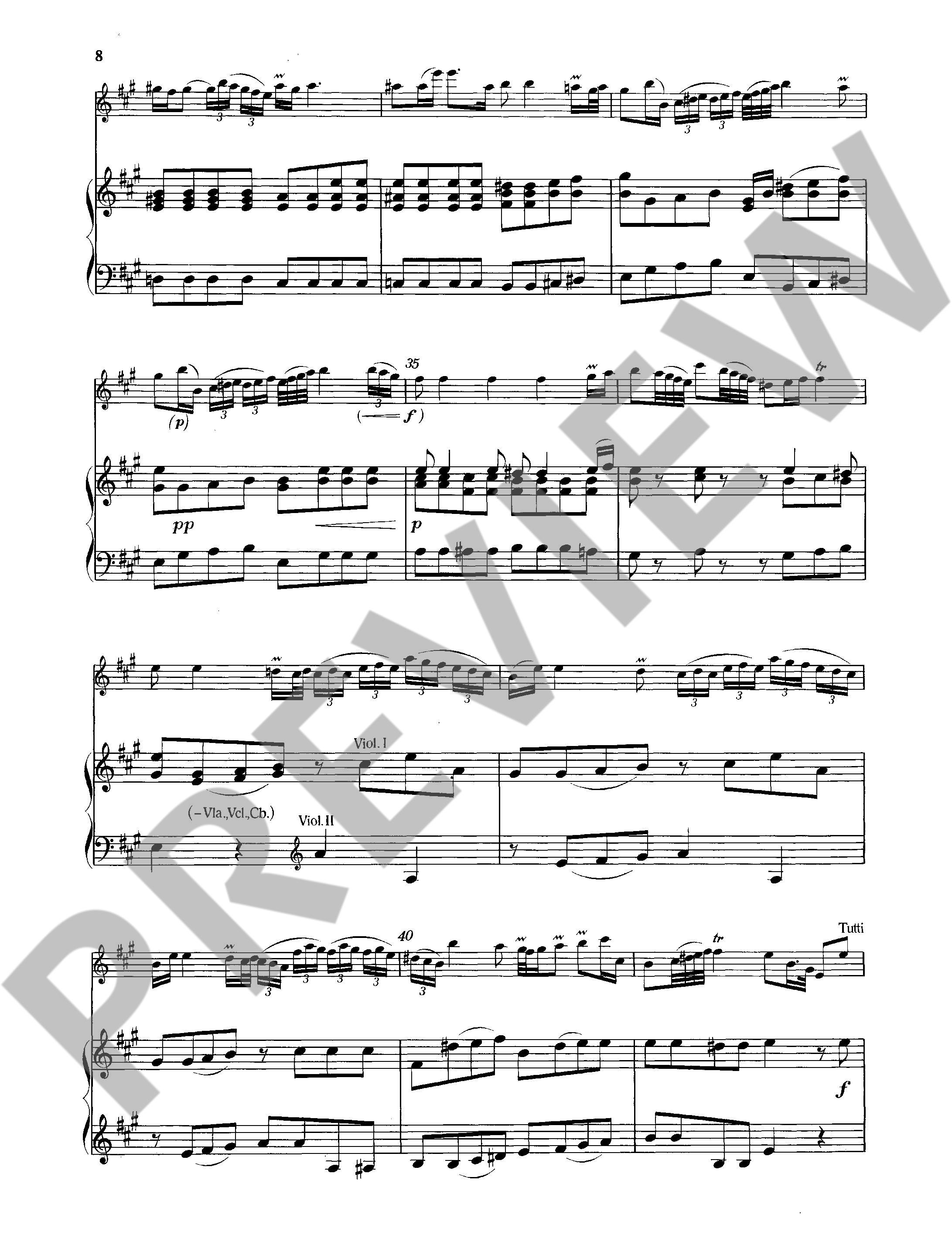 Anderes Coverbild Concerto A-Dur op. 1/1 