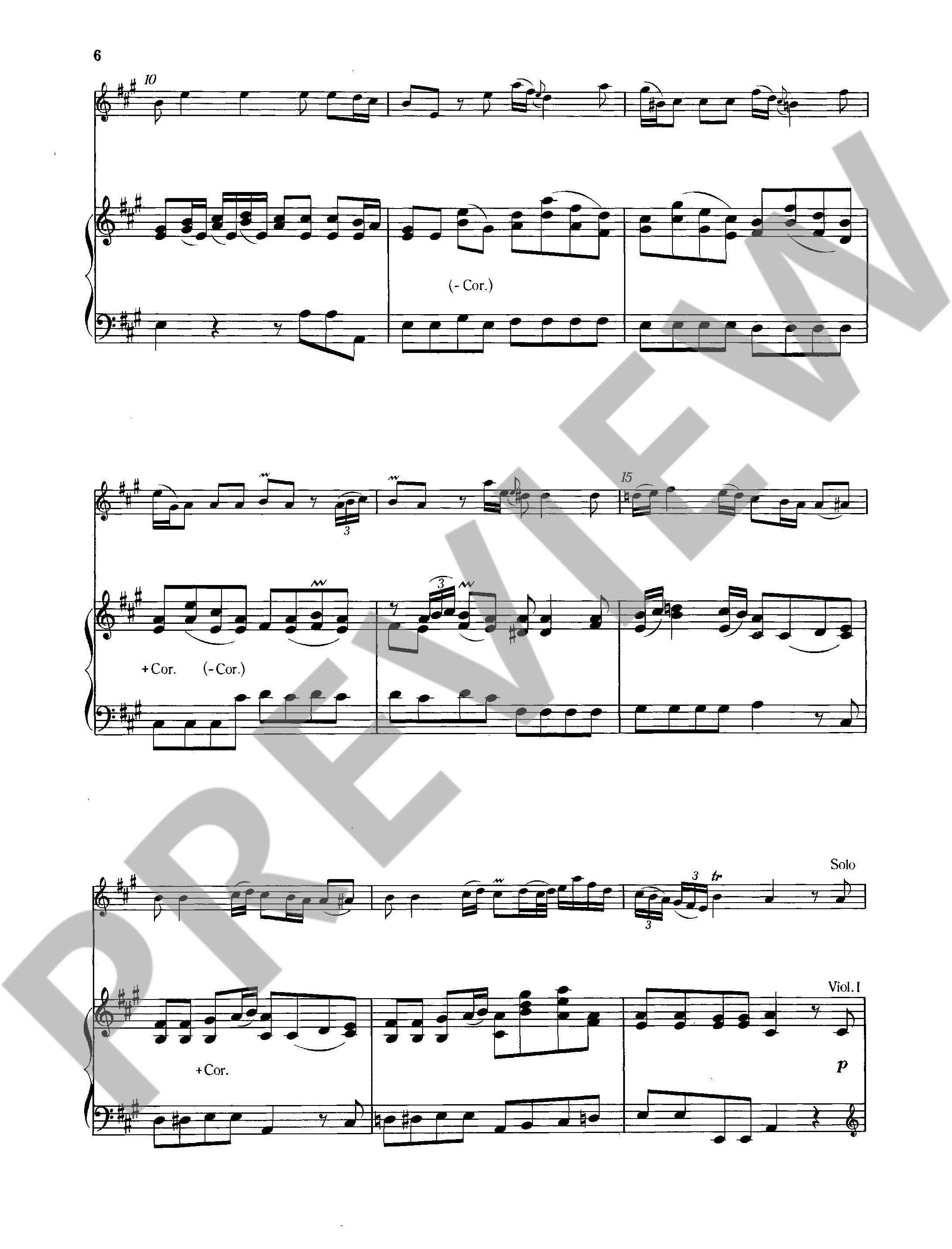 Anderes Coverbild Concerto A-Dur op. 1/1 