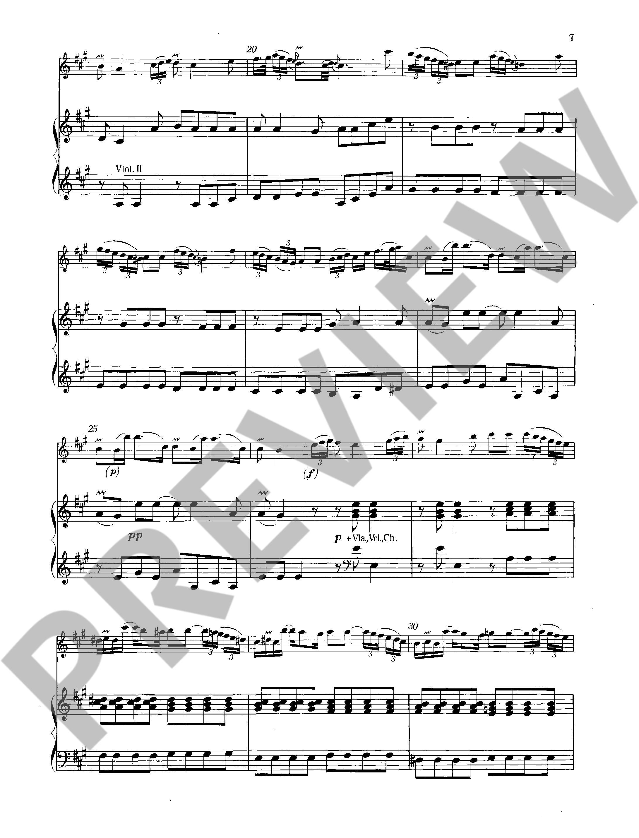 Anderes Coverbild Concerto A-Dur op. 1/1 