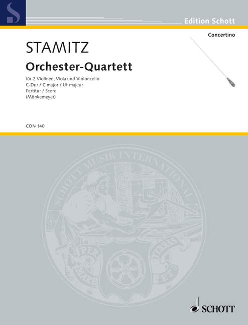 Vorderes Coverbild Orchester-Quartett 