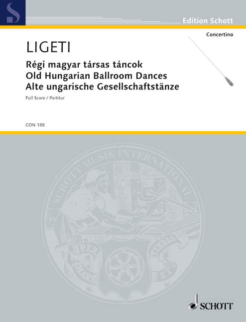 Vorderes Coverbild Régi magyar társas táncok 