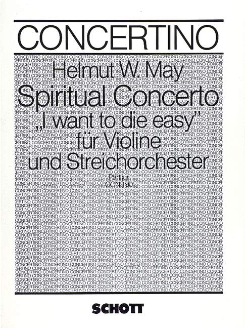 Vorderes Coverbild Spiritual Concerto 