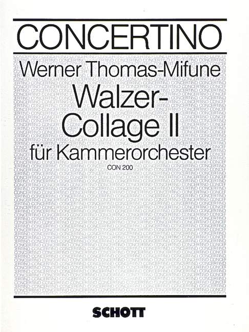 Vorderes Coverbild Walzer-Collage II 