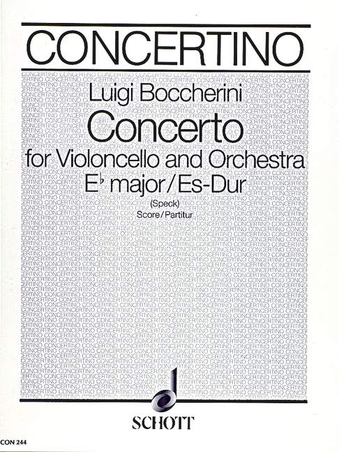 Vorderes Coverbild Concerto Es-Dur 
