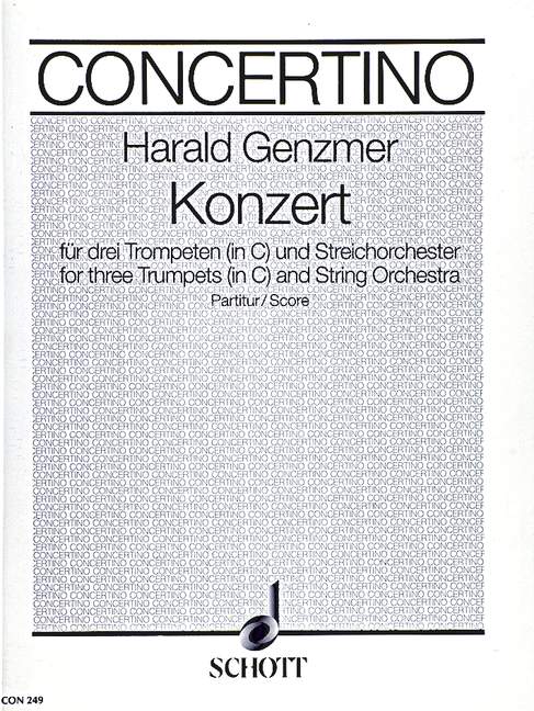 Vorderes Coverbild Konzert GeWV 180 