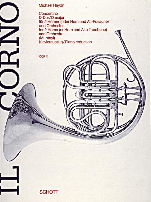 Vorderes Coverbild Concertino D-Dur 