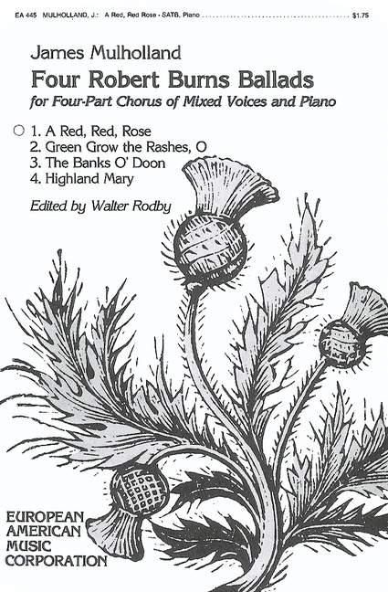 Vorderes Coverbild Four Robert Burns Ballads 