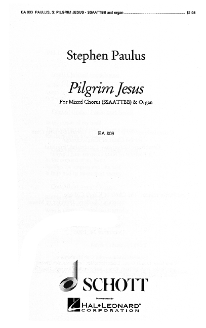 Vorderes Coverbild Pilgrim Jesus 