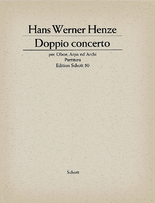 Vorderes Coverbild Doppio Concerto 