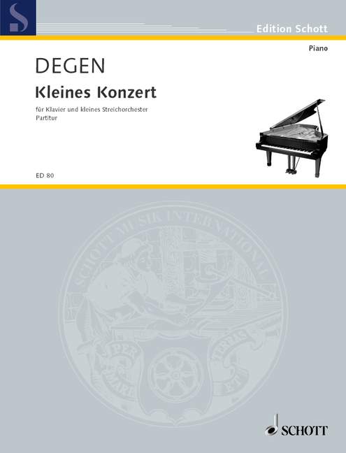 Vorderes Coverbild Kleines Konzert 