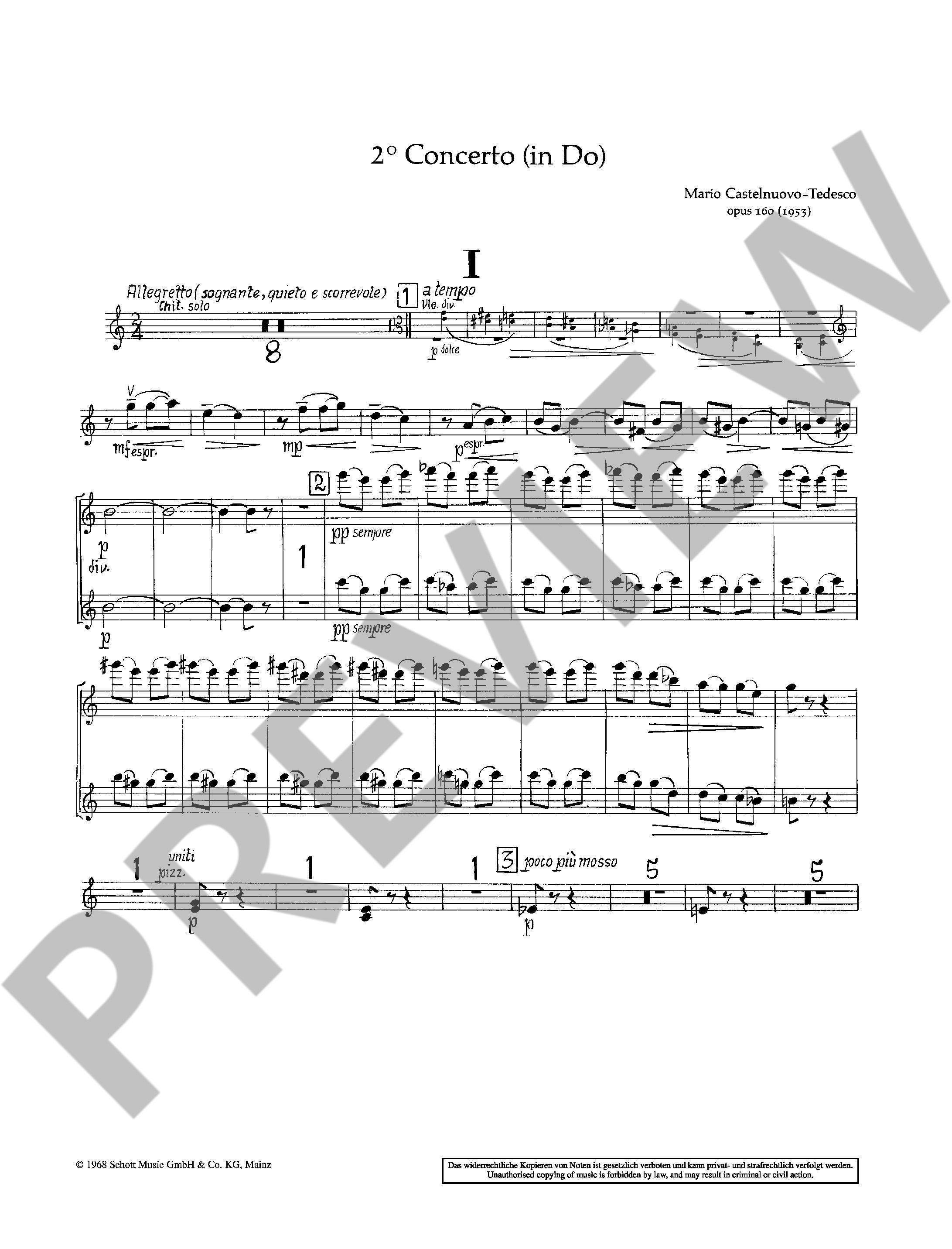 Anderes Coverbild 2. Concerto in C op. 160 