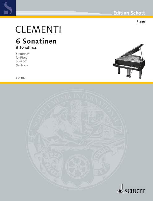 Vorderes Coverbild 6 Sonatinen op. 36 