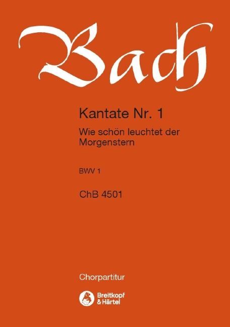 Anderes Coverbild Kantate BWV 1 „Wie schön leuchtet der Morgenstern“