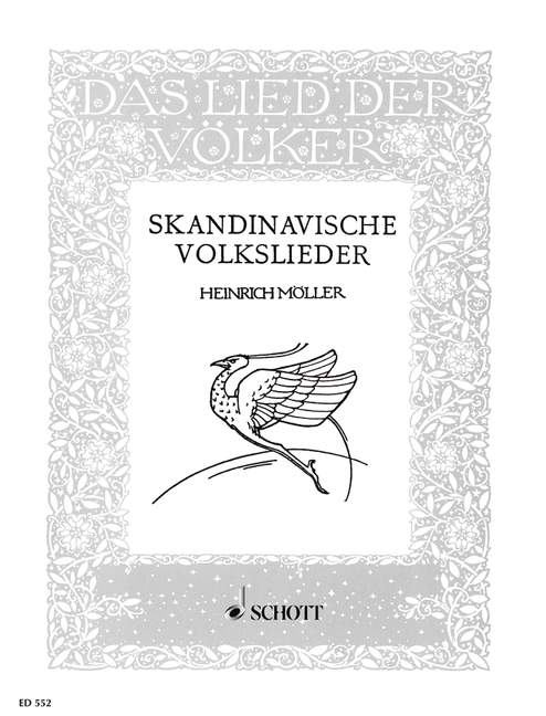 Vorderes Coverbild Skandinavische Volkslieder Band 2