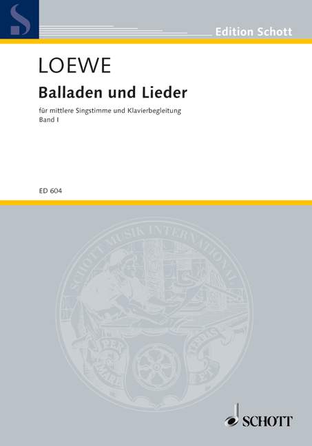 Vorderes Coverbild Balladen und Lieder 