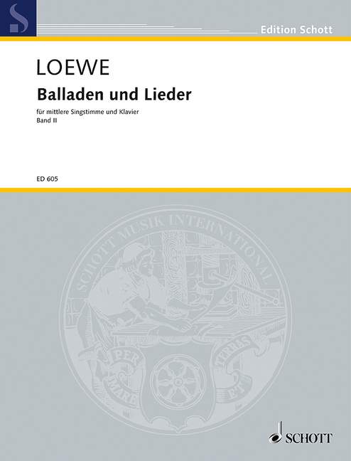 Vorderes Coverbild Balladen und Lieder 
