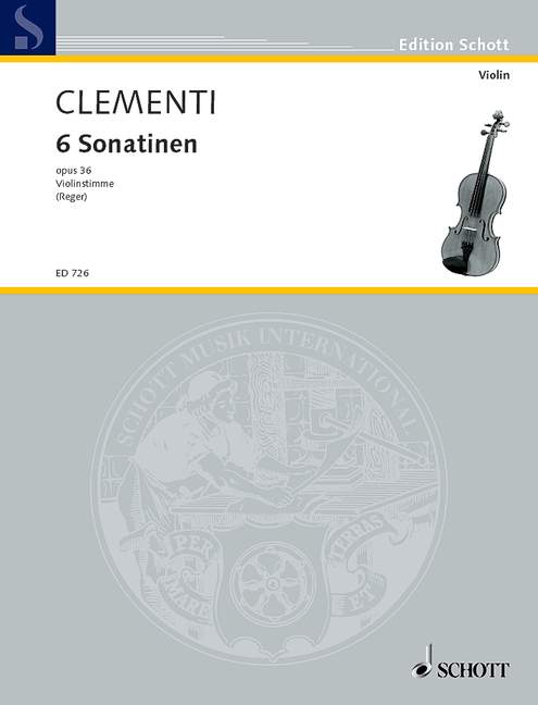 Vorderes Coverbild 6 Sonatinen op. 36 