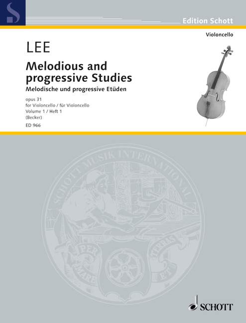 Vorderes Coverbild Melodische und progressive Etüden op. 31 