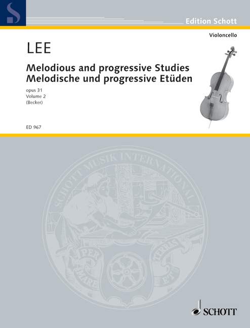 Vorderes Coverbild Melodische und progressive Etüden op. 31 